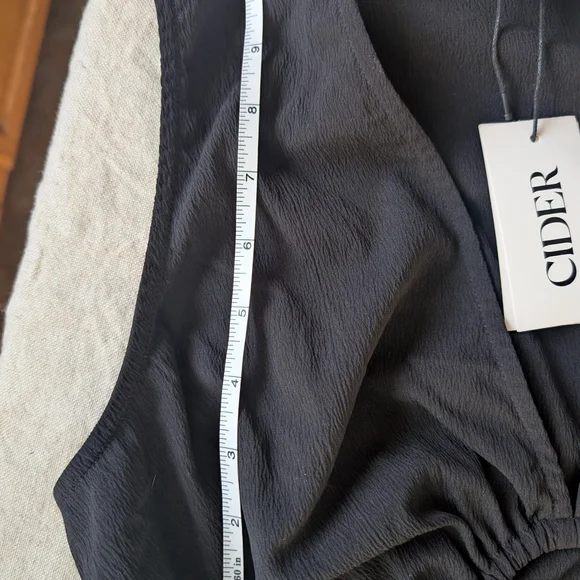 Cider Black Cut-Out Maxi Dress - Picture 12 of 13